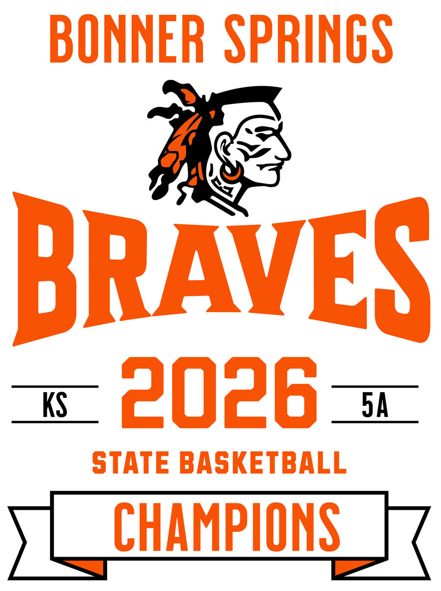 Camiseta "Bonner Braves 5A State Champions"