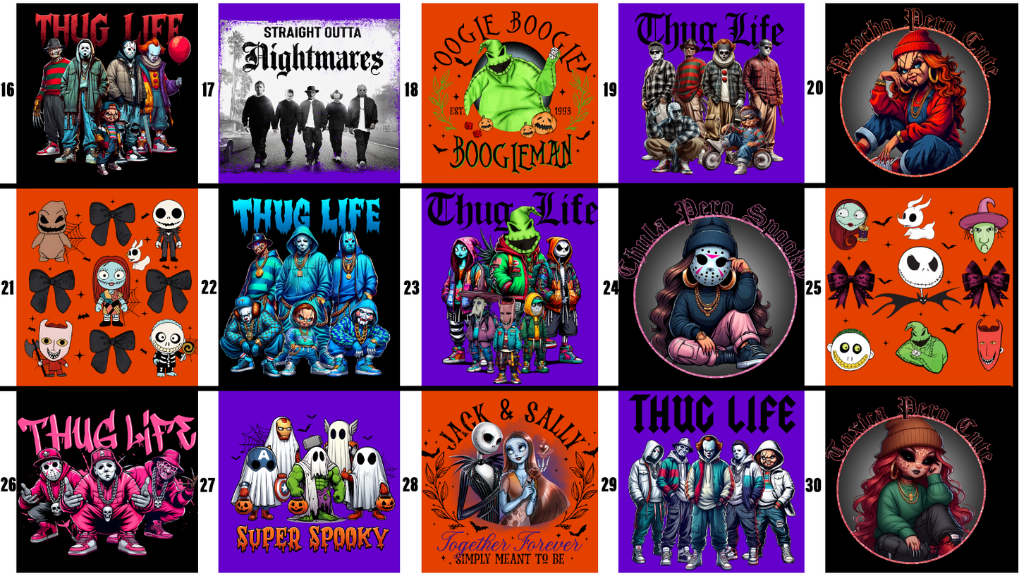 Halloween Shirt Transfers on Sale