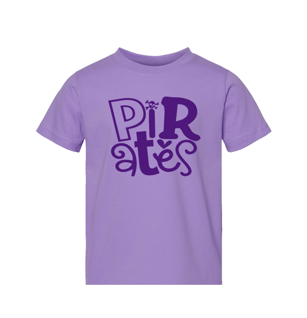 Piper Pirates YOUTH Monochromatic Screen Printed Spirit Wear