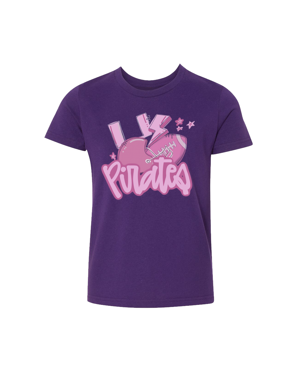 Pirates Football in Pink