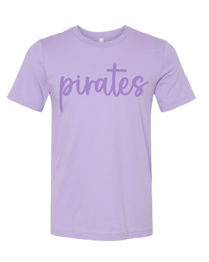 Piper Pirates Adult Monochromatic Screen Printed Spirit Wear