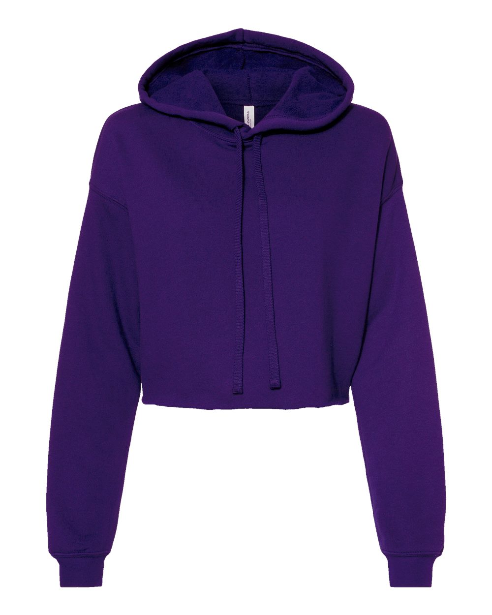 Purple Chenille Game Day Patch Sweatshirt Hoodie