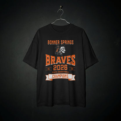Camiseta "Bonner Braves 5A State Champions"
