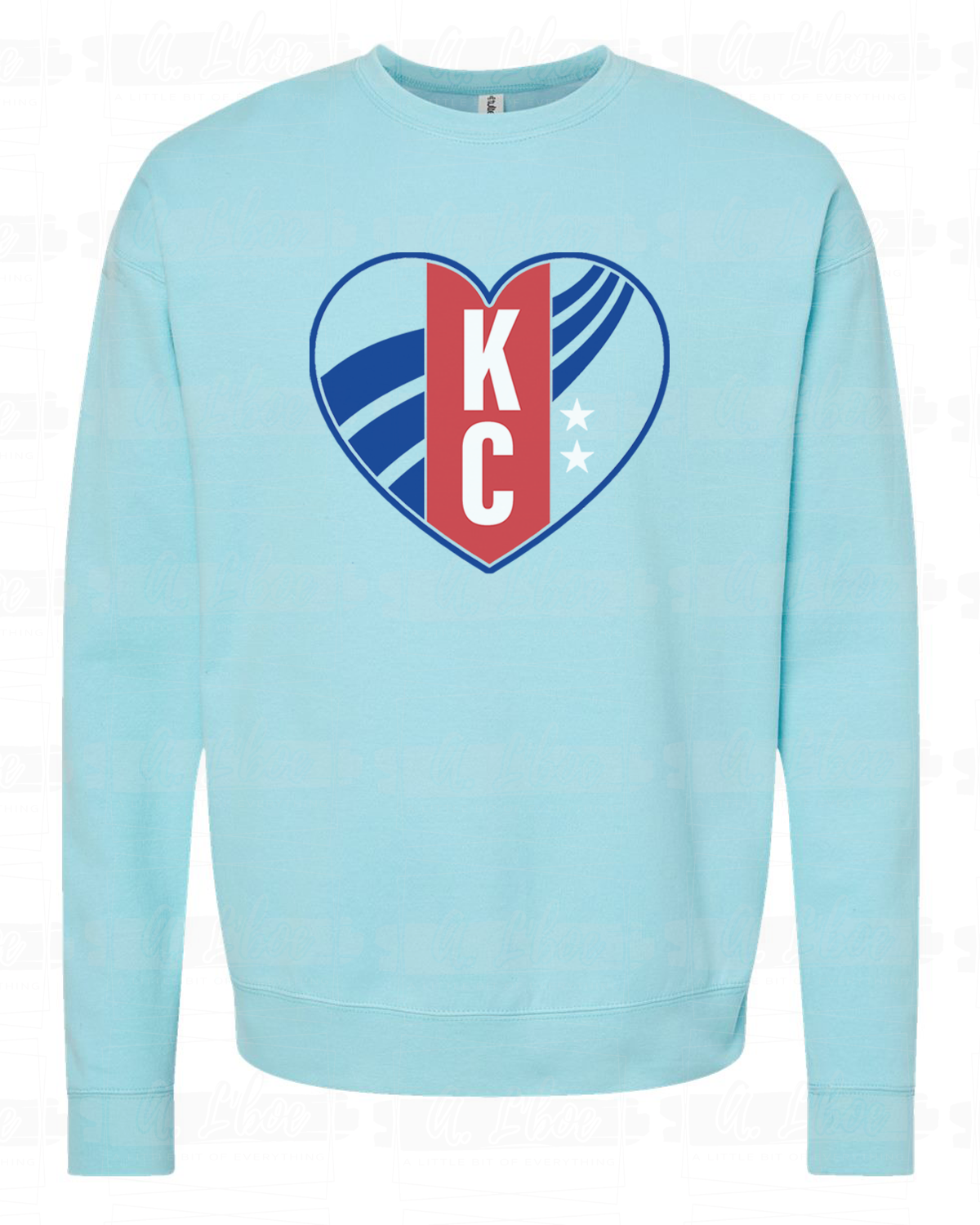 KC Women's Soccer Heart Tee