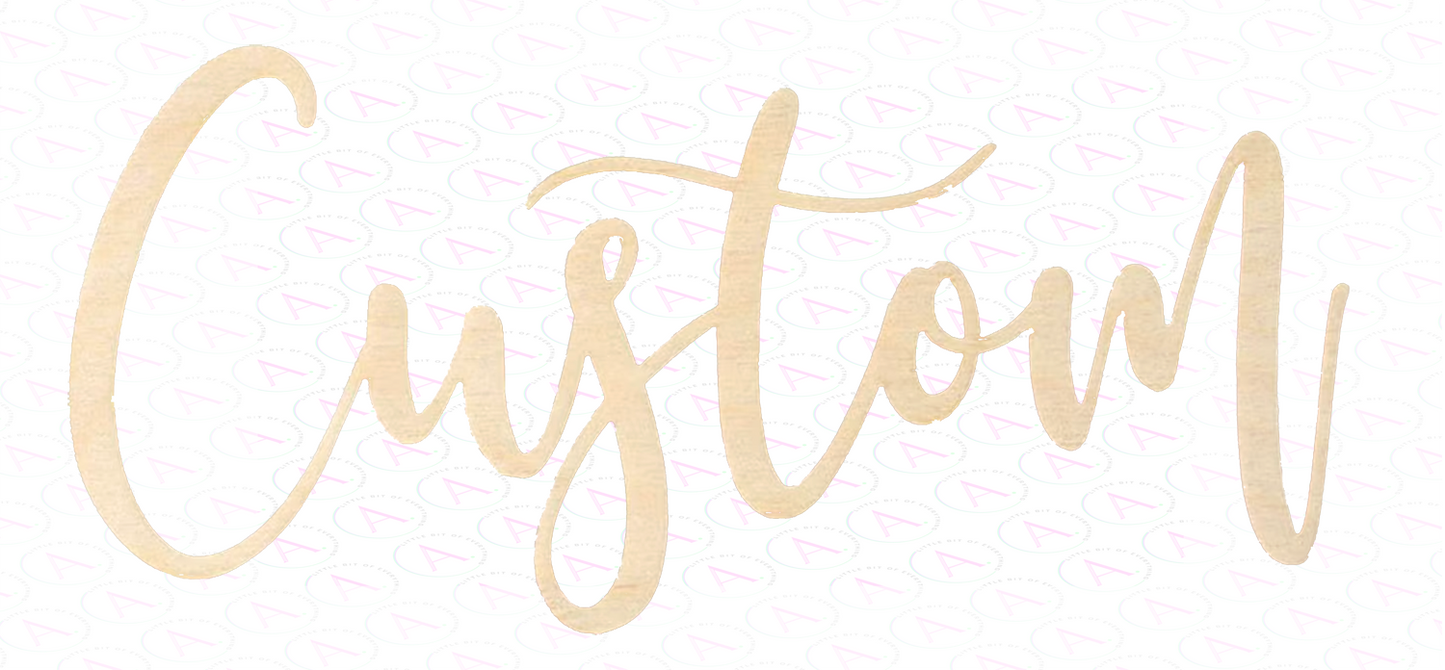 Custom Name Stocking Tags