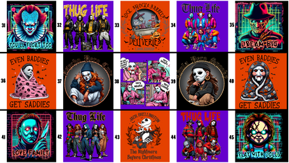 Halloween Shirt Transfers on Sale