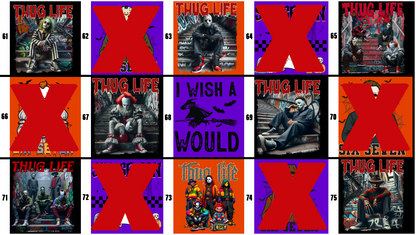 Halloween Shirt Transfers on Sale