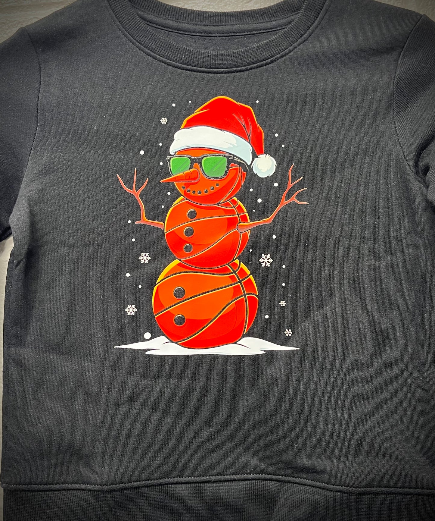 Basketball Snowman