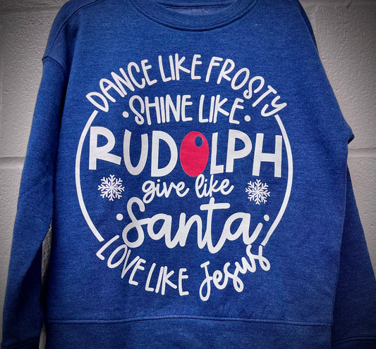 Dance Like Frosty Lightweight Sweatshirt