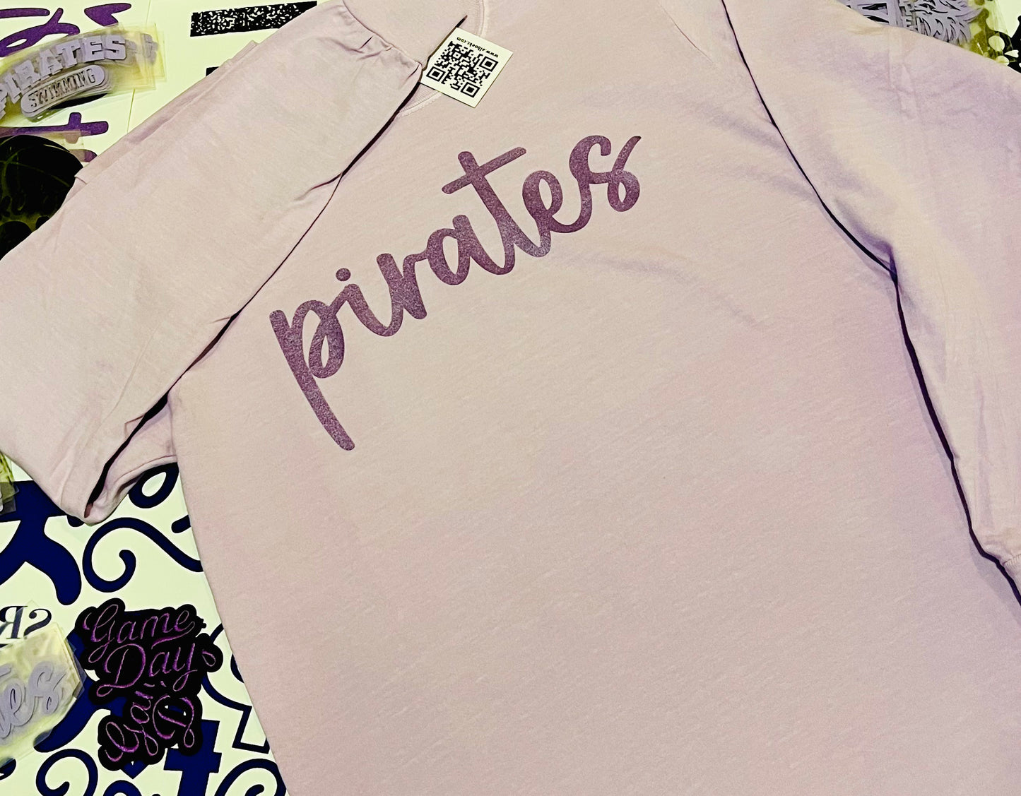 Piper Pirates Small Long Sleeve Tees