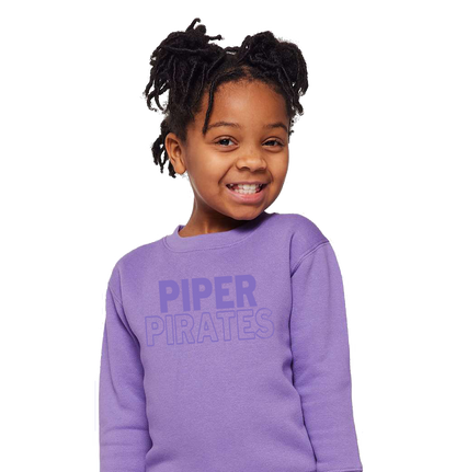 Piper Pirates YOUTH Monochromatic Screen Printed Spirit Wear