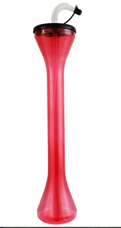 Party Yard Cups w/Lid & Straw