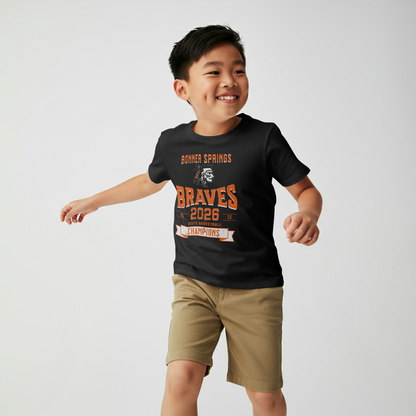 Camiseta "Bonner Braves 5A State Champions"