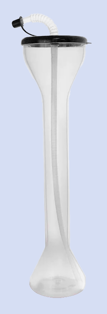 Party Yard Cups w/Lid & Straw