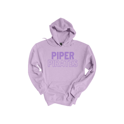 Piper Pirates Adult Monochromatic Screen Printed Spirit Wear